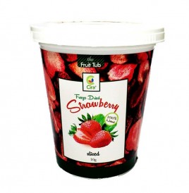 Cira Freeze Dried Strawberry Sliced  Tub  10 grams